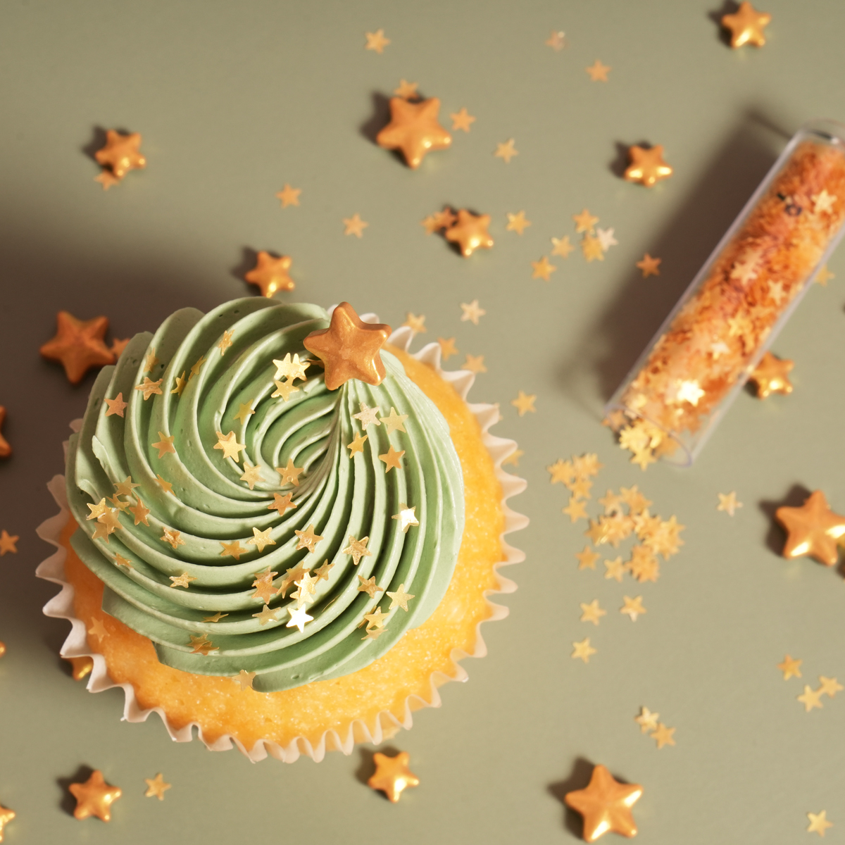 GOLD STAR GLITTER