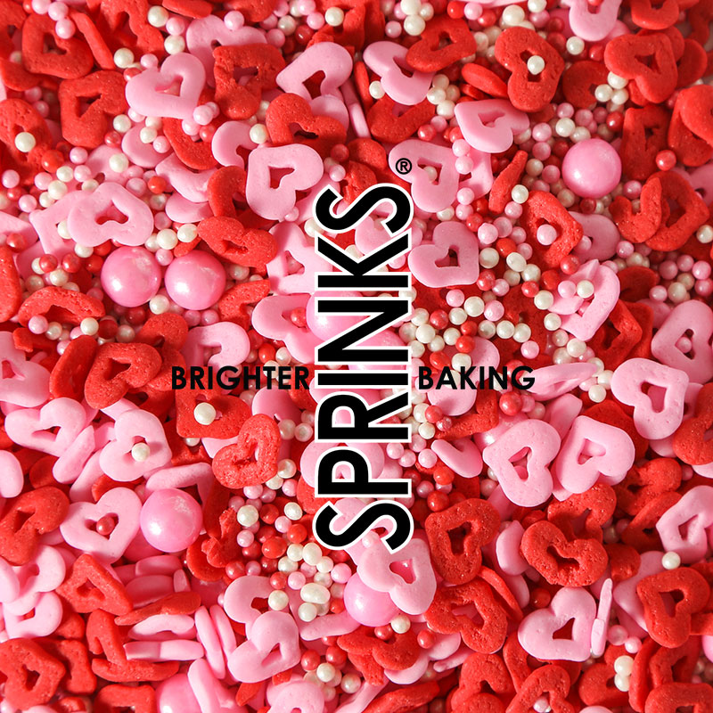 500g CUPIDS CUDDLE Sprinkles - by Sprinks