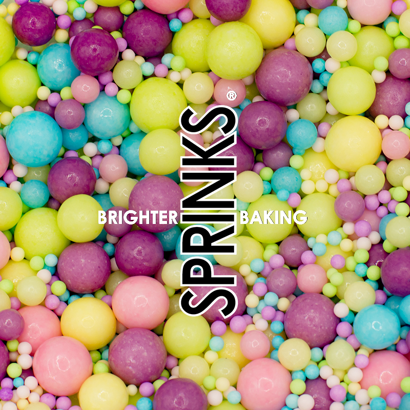500g PASTEL POWER BUBBLE BUBBLE Sprinkles - by Sprinks