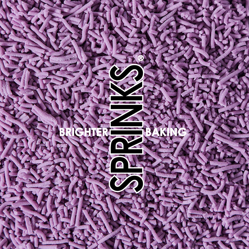 500g Jimmies 1mm MAUVE - by Sprinks