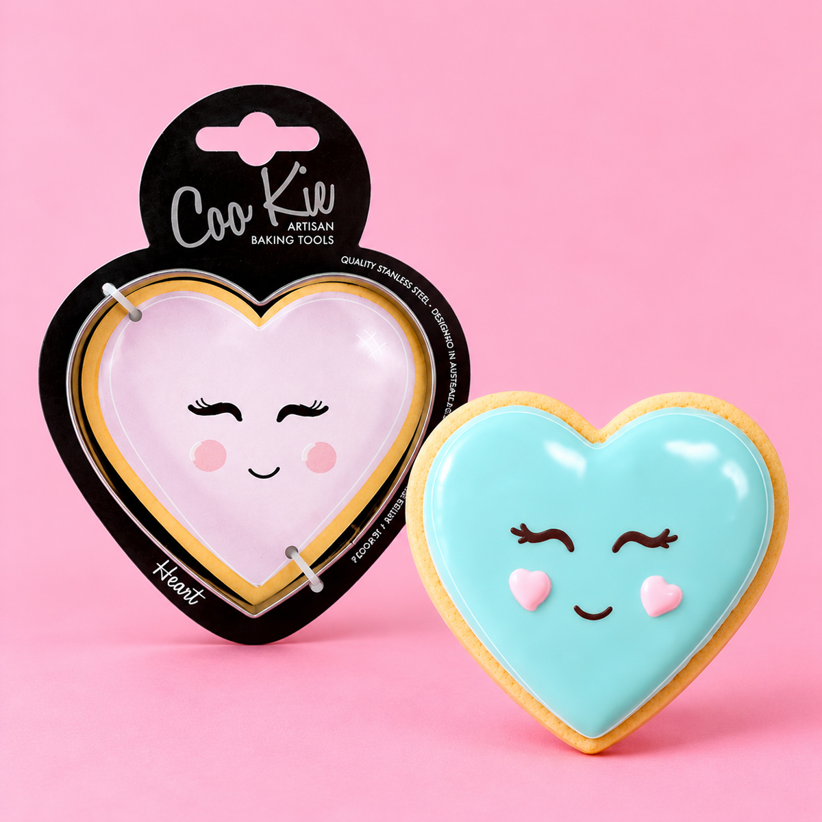 Coo Kie HEART Cookie Cutter