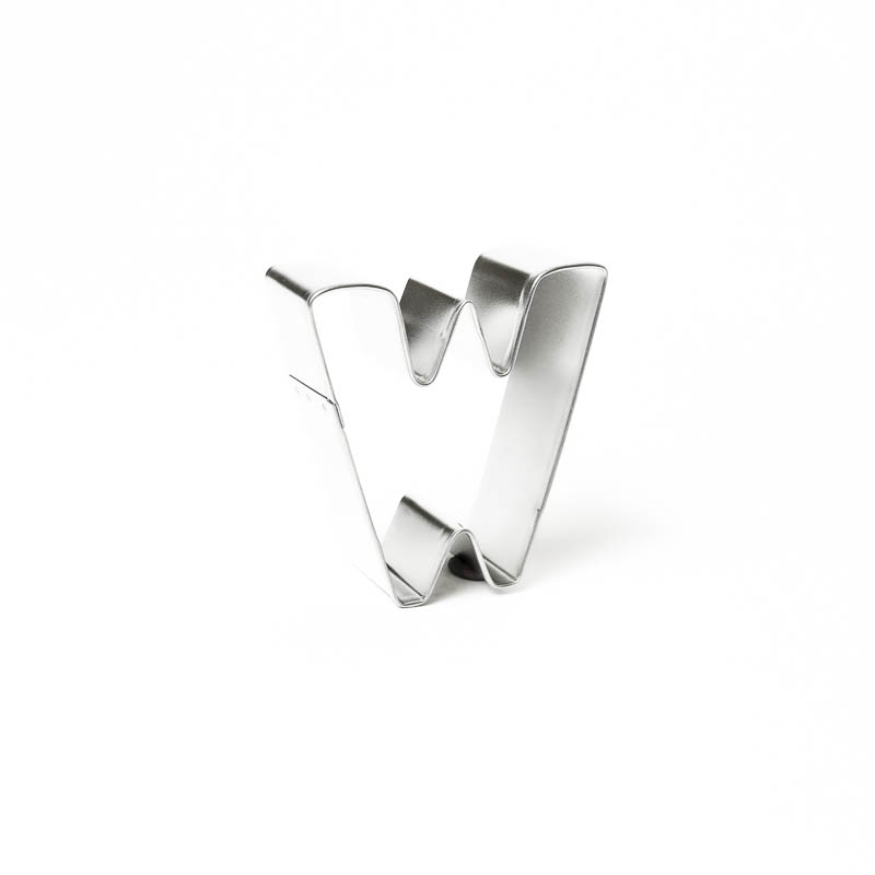 LETTER W Cookie Cutter