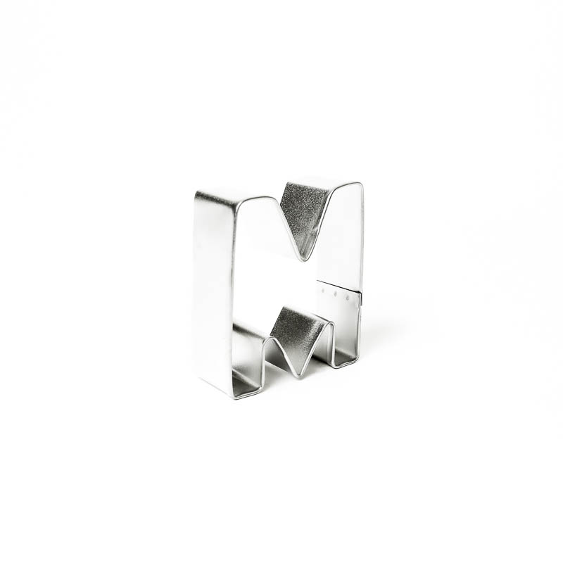 LETTER M Cookie Cutter