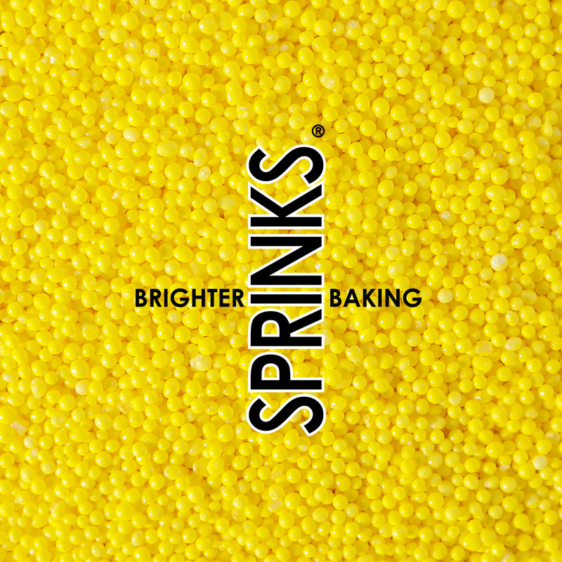 500g Nonpareils YELLOW - by Sprinks