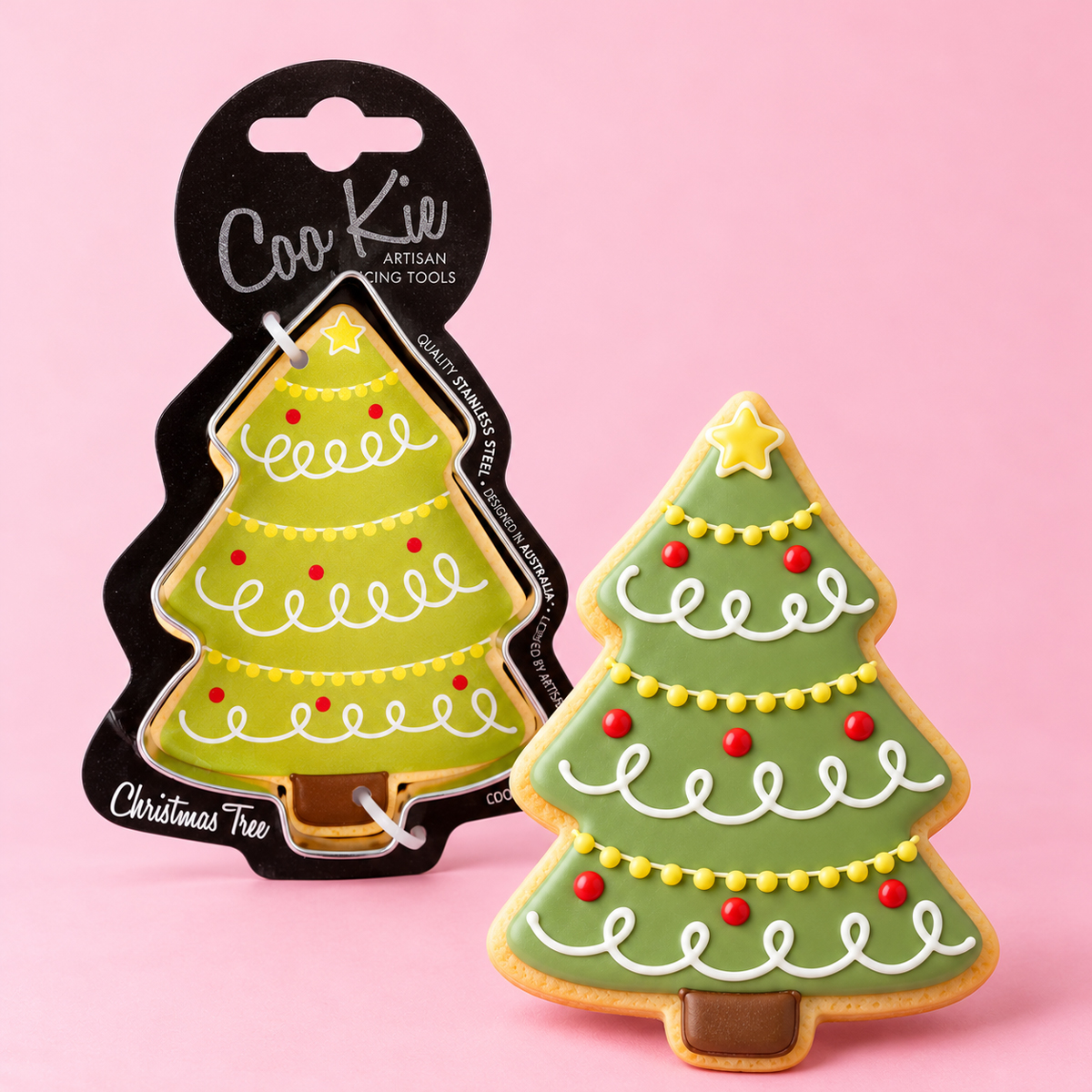 Coo Kie CHRISTMAS TREE Cookie Cutter