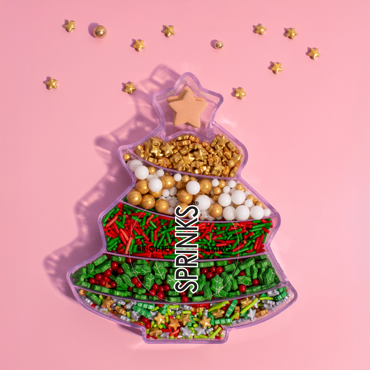 **PRE-ORDER The SPRINKLE TREE CHRISTMAS Mix (120g) - by Sprinks**
