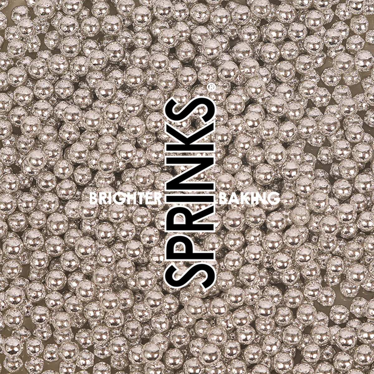 Cachous Round - SILVER 4mm (1kg)