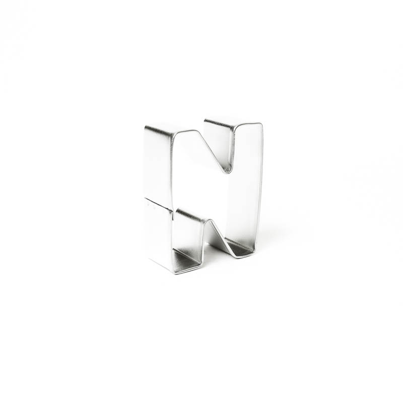 LETTER N Cookie Cutter