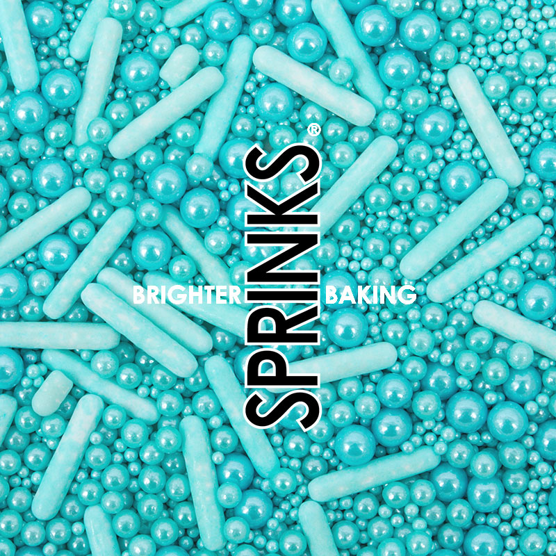 500g BUBBLE & BOUNCE BLUE Sprinkles - by Sprinks