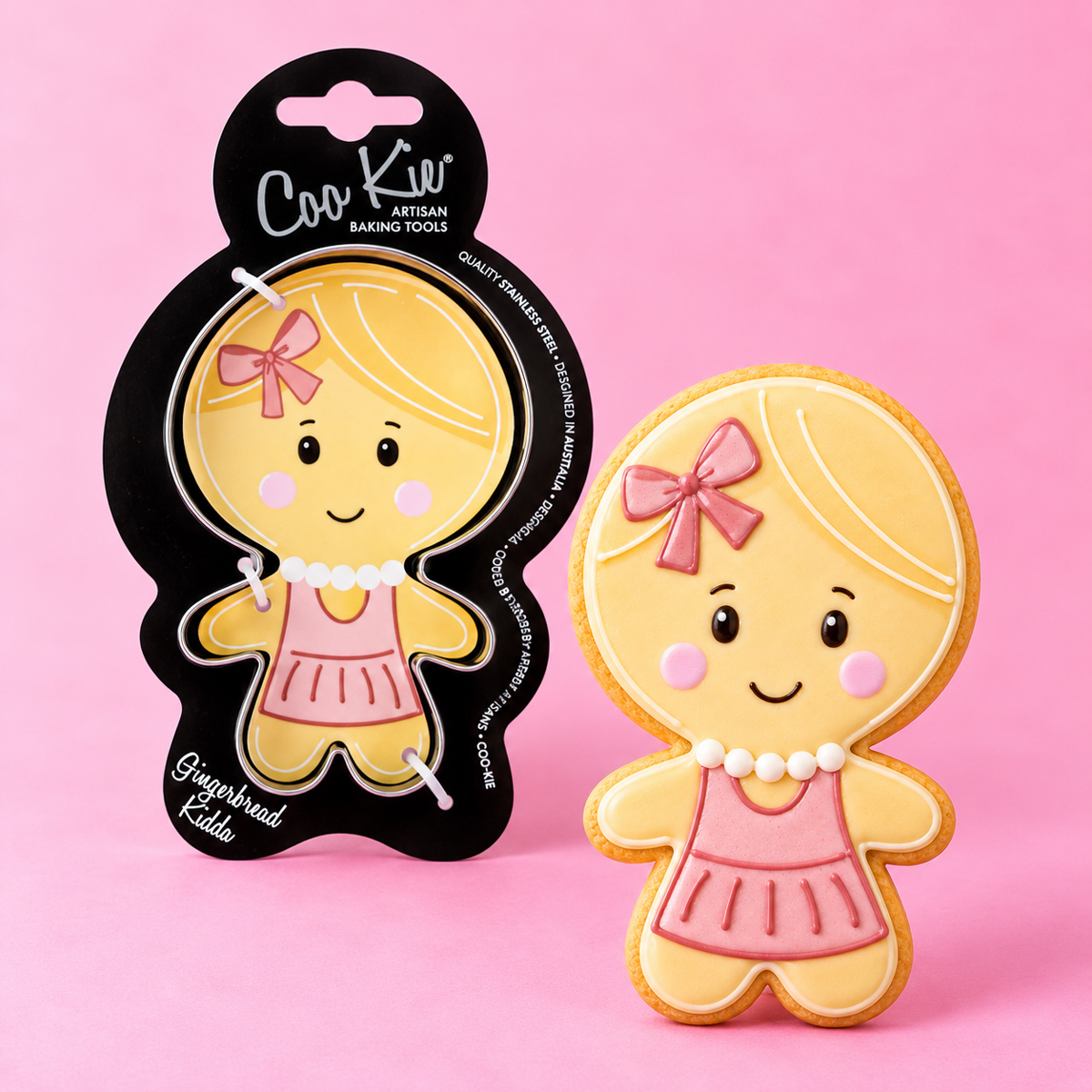 Coo Kie GINGERBREAD KIDDO Cookie Cutter