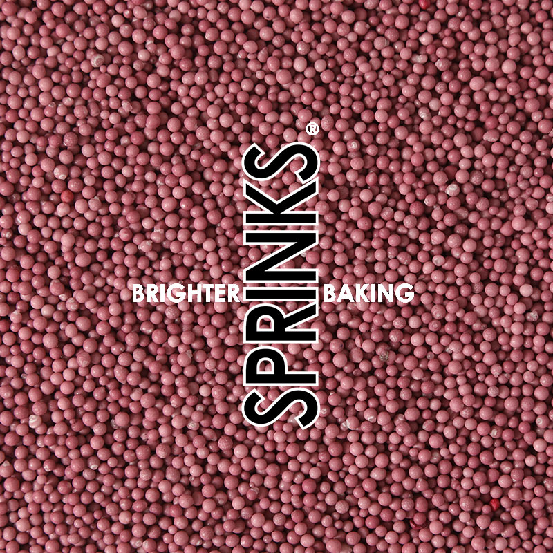 500g Nonpareils MAUVE - by Sprinks