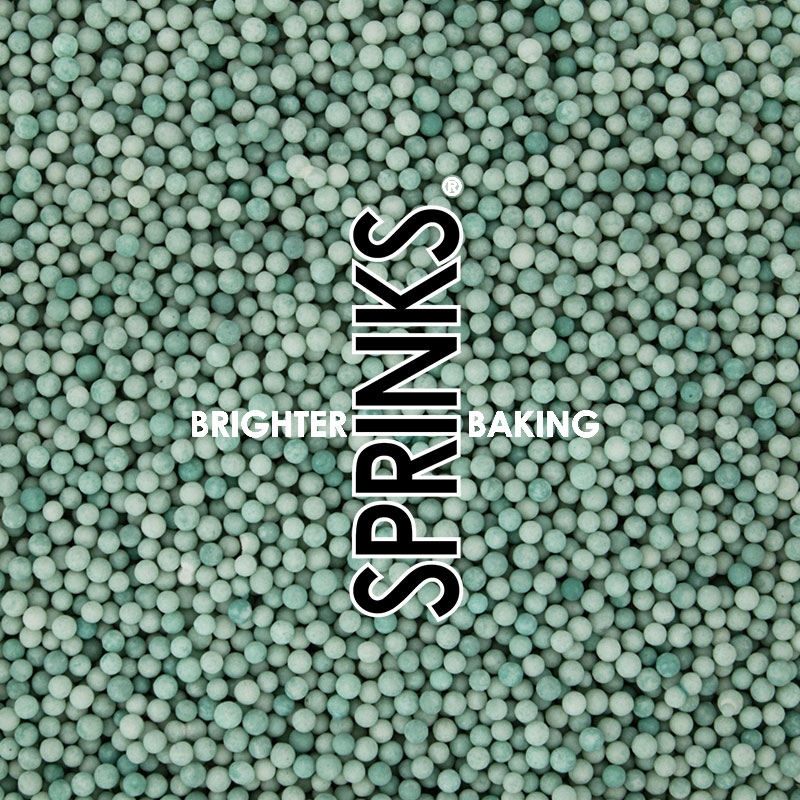 500g PASTEL GREEN Nonpareils - by Sprinks