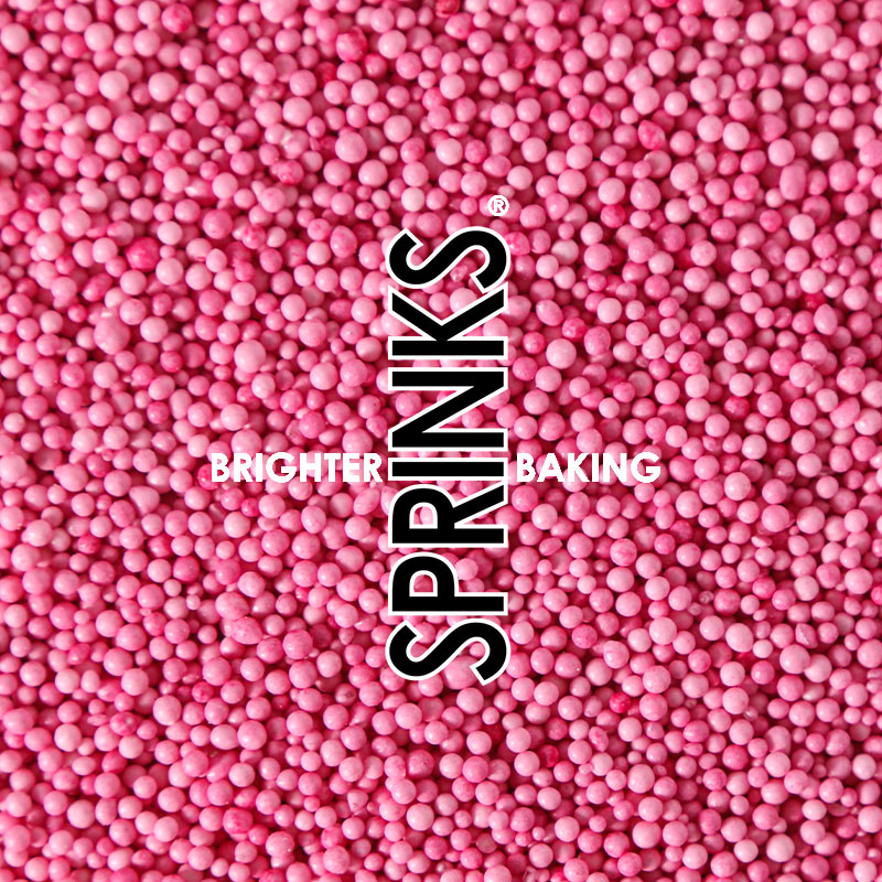 500g Nonpareils PINK - by Sprinks