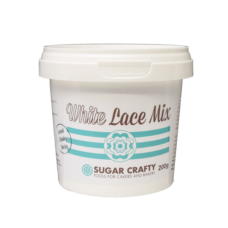 Sugar Crafty WHITE Lace Mix 200g