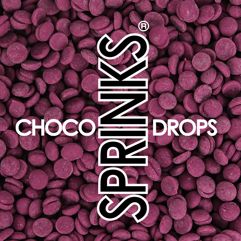 BULK 1kg SPRINKS Choco Drops - LILAC