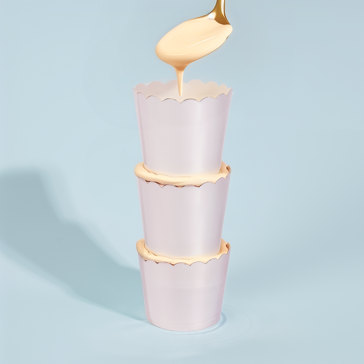 Foil Card Baking Cups (25 pack) - SILVER