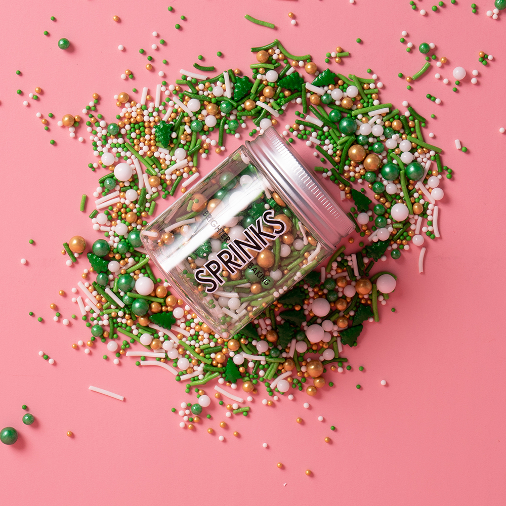 **PRE-ORDER** ROCKIN\' AROUND THE CHRISTMAS TREE Sprinkles (70g) - by Sprinks