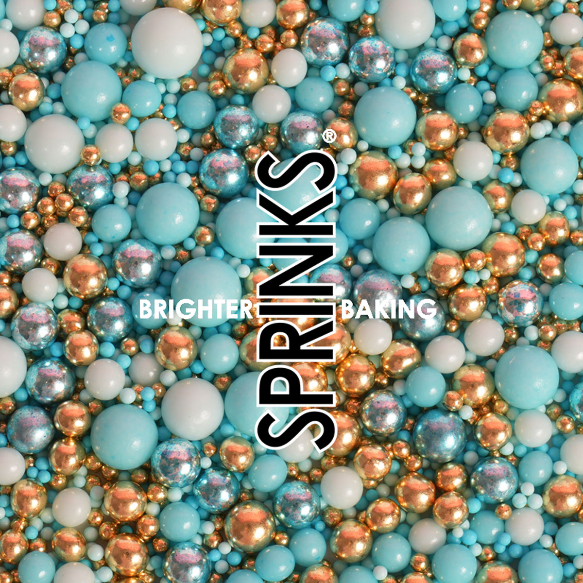 500g BLUE VELVET Crunch Sprinkles - by Sprinks