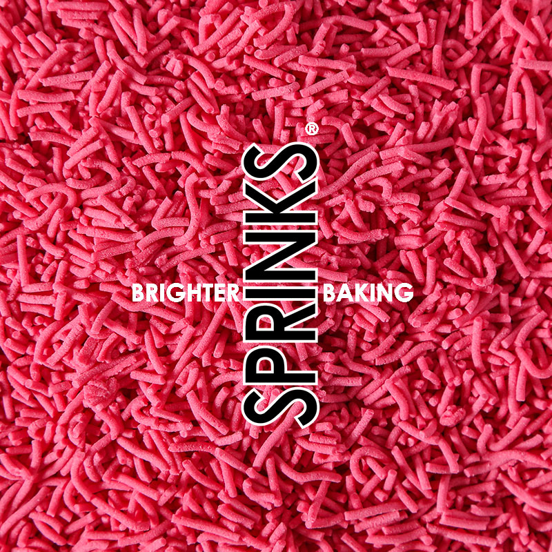 500g Jimmies 1mm PINK - by Sprinks