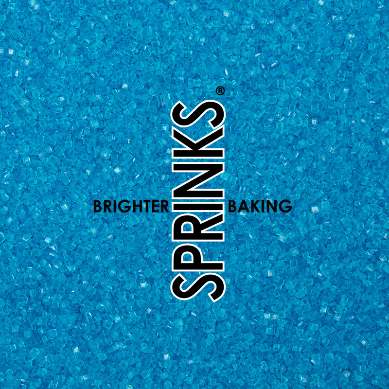500g BLUE Sanding Sugar - by Sprinks