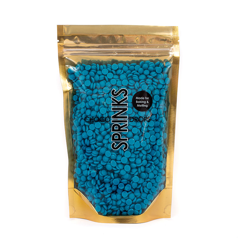 500g SPRINKS Choco Drops - SKY BLUE