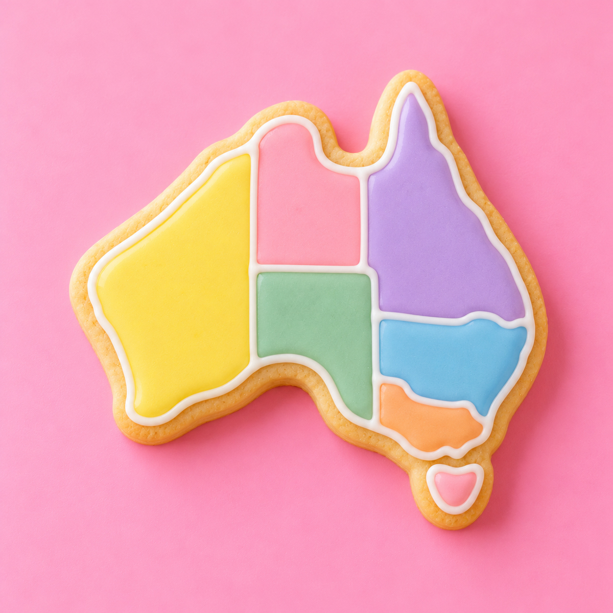 Coo Kie AUSTRALIAN MAP Cookie Cutter