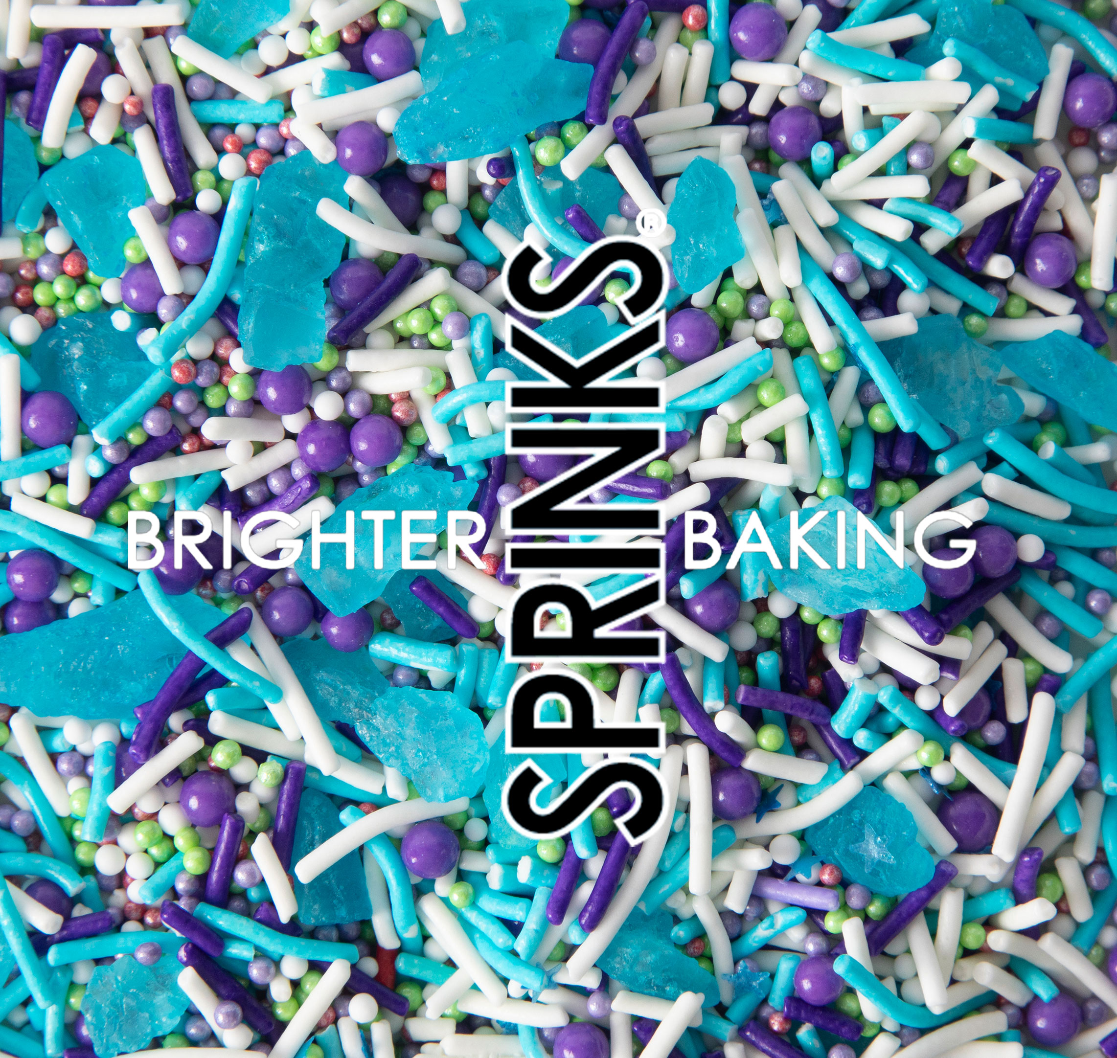 500g ROCK n ROLL BLUE Sprinkles - by Sprinks