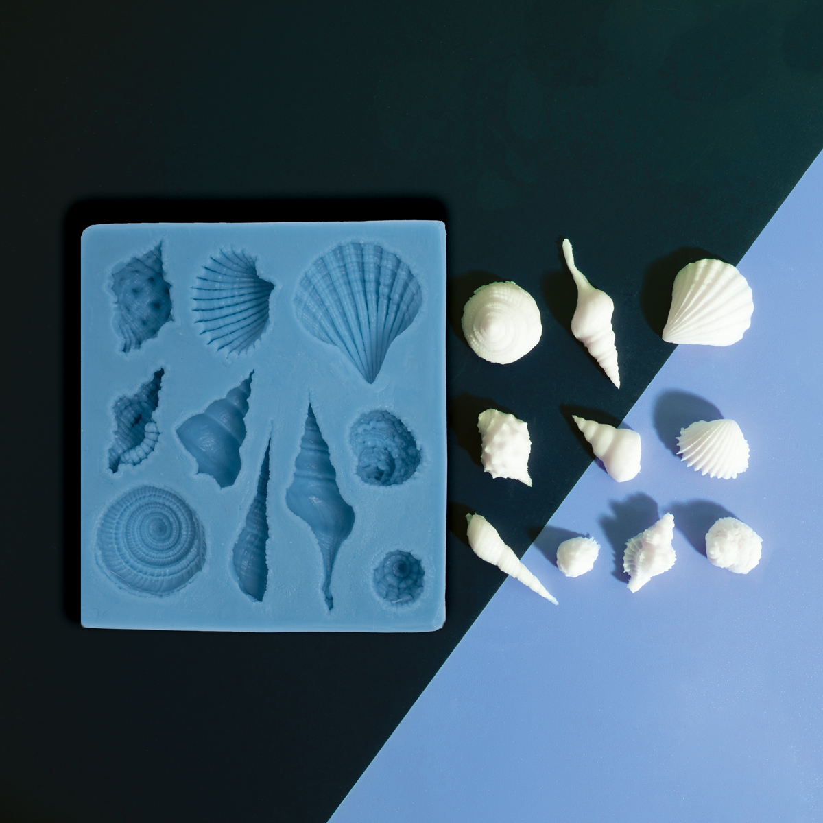 SPRINKS Silicone Mould - SEA SHELLS