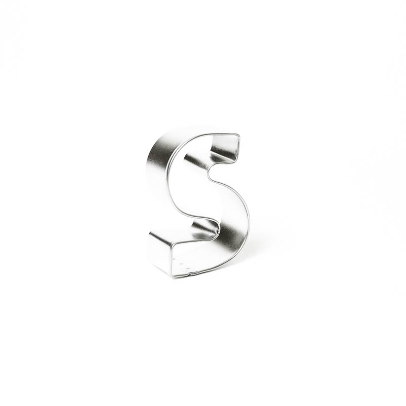 LETTER S Cookie Cutter