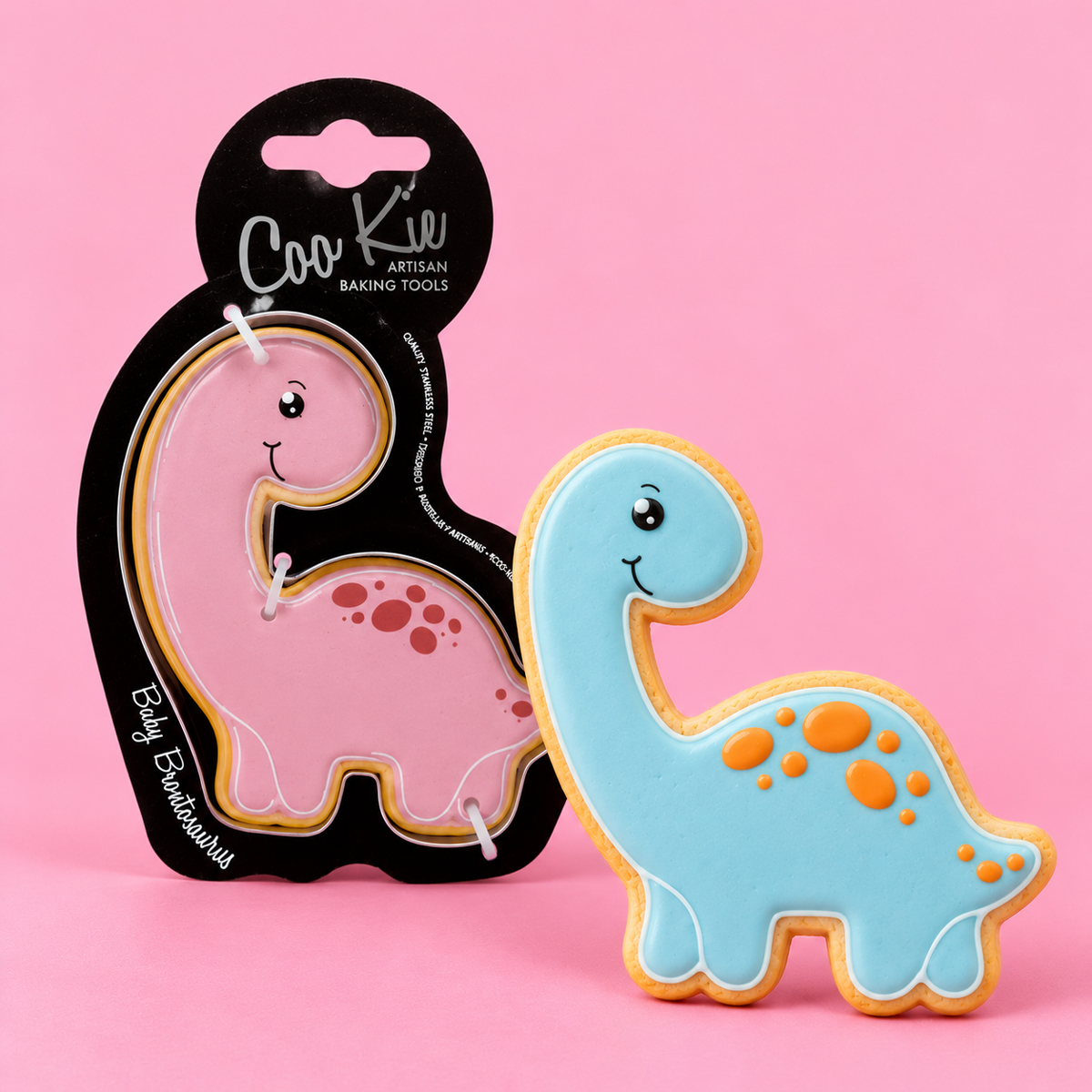 Coo Kie BABY BRONTOSAURUS Cookie Cutter