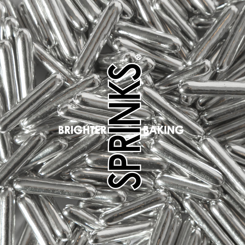 500g SILVER Rods - by Sprinks