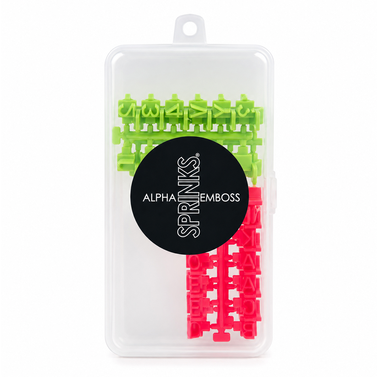 SPRINKS Alphabet & Number Embosser Set