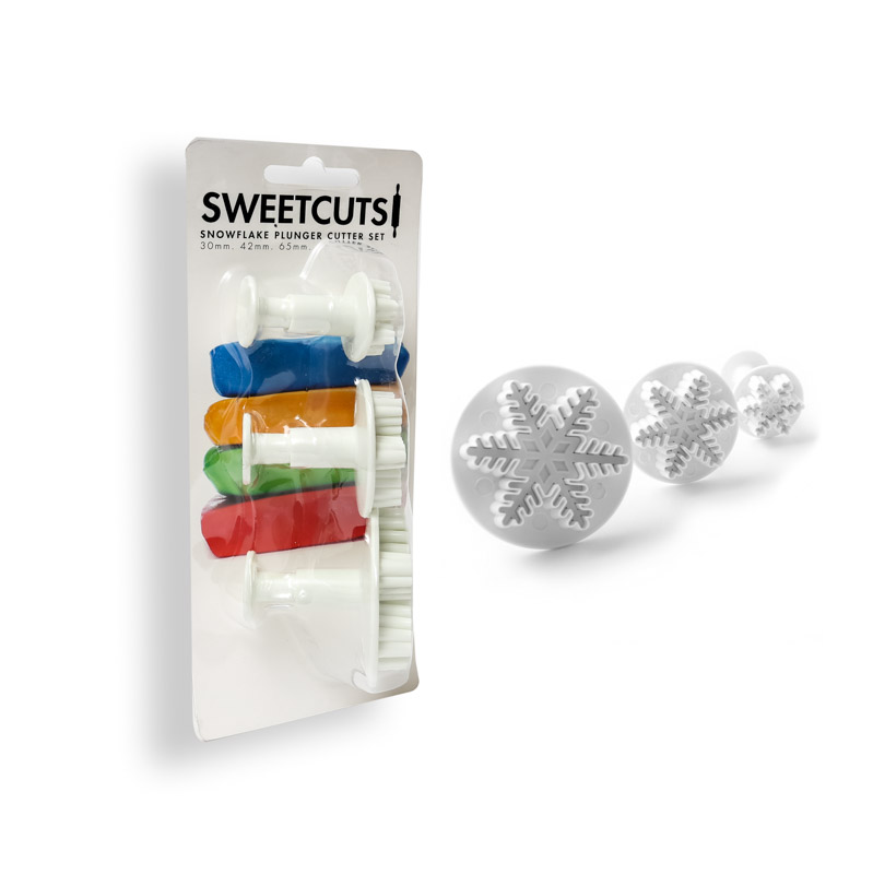 SNOWFLAKE Plunger Cutters - SweetCuts