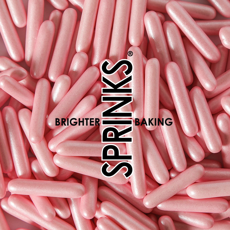 500g PEARL PINK Rods - by Sprinks