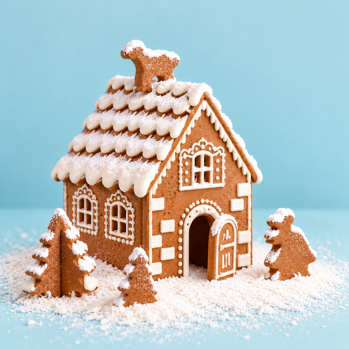SPRINKS Silicone Mould - GINGERBREAD HOUSE