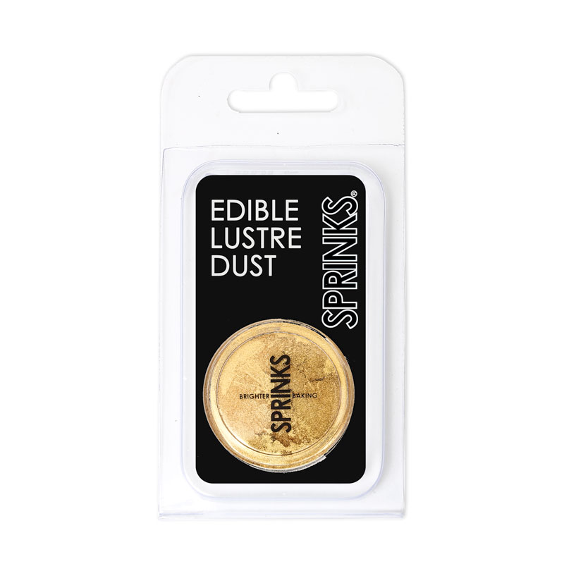 Hangsell BRIGHT GOLD Lustre Dust (10ml) - Sprinks