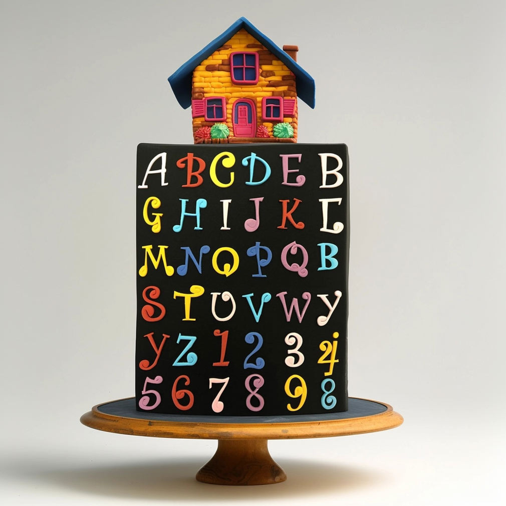 FMM Funky Alphabet & Numbers Tappit Set