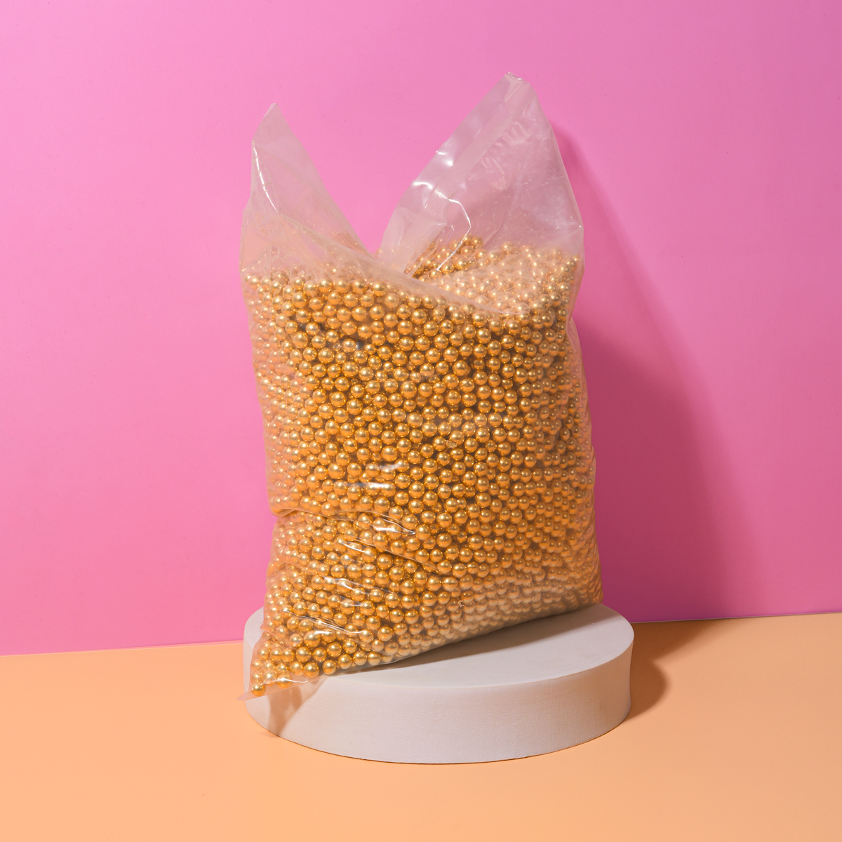 Crunchy SHINY GOLD 6mm Sprinkles (2kg)