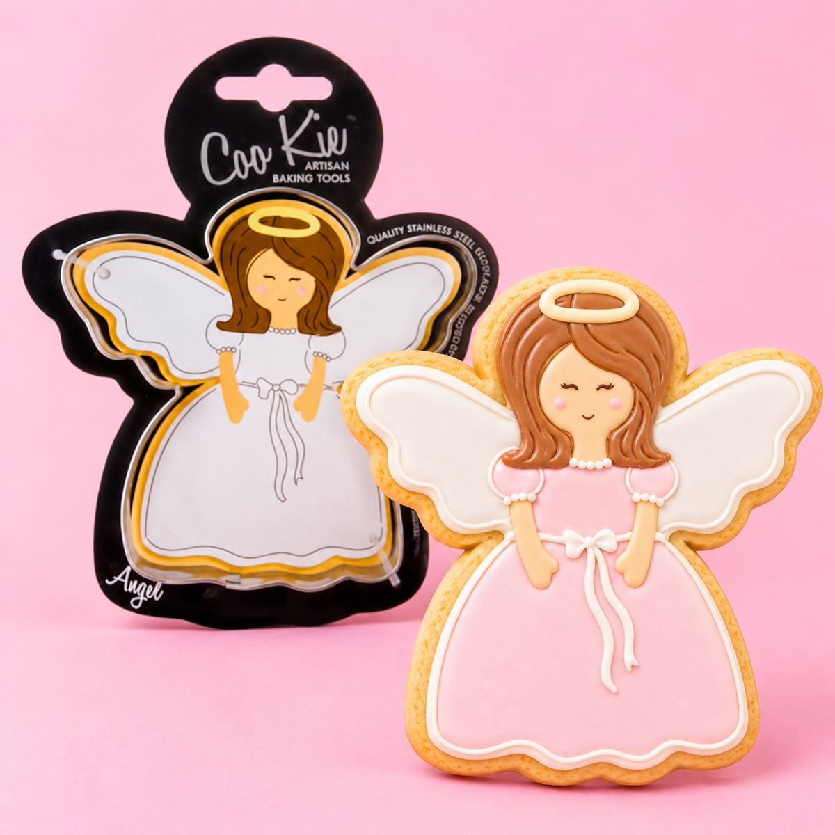 Coo Kie ANGEL Cookie Cutter