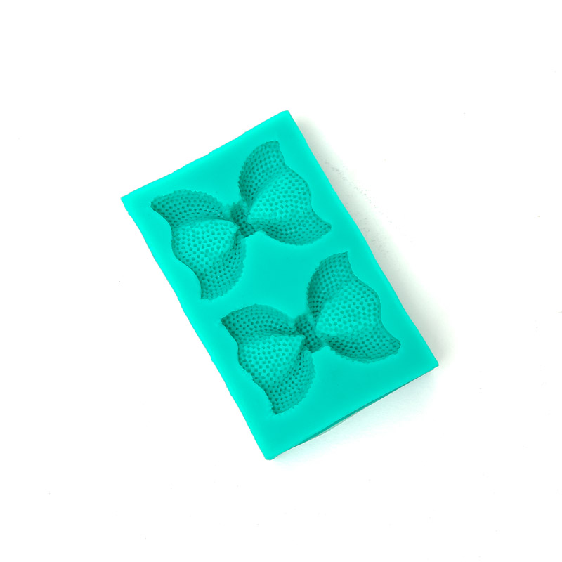 Silicone Mould - PEARL TEXTURED BOWS