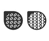 SELINA OVALS & CIRCLES (SET OF 2) Stencil - by Claire Bowman