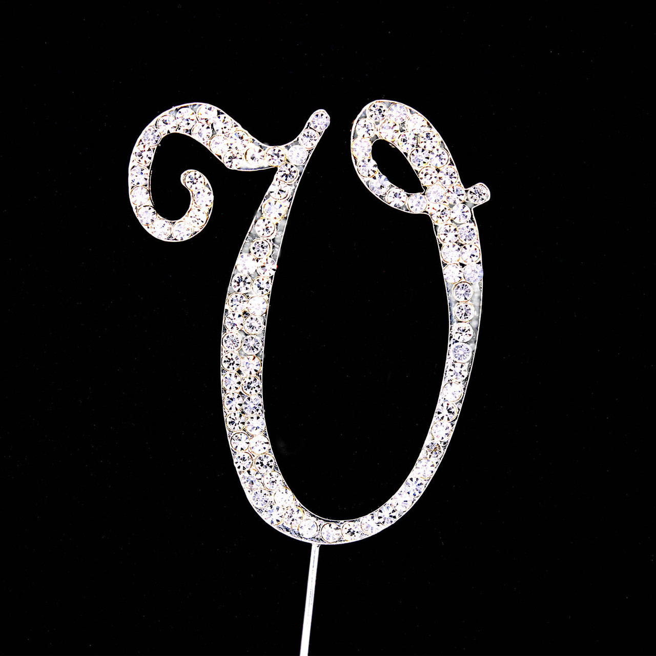 Large Diamante (7cm) - LETTER V