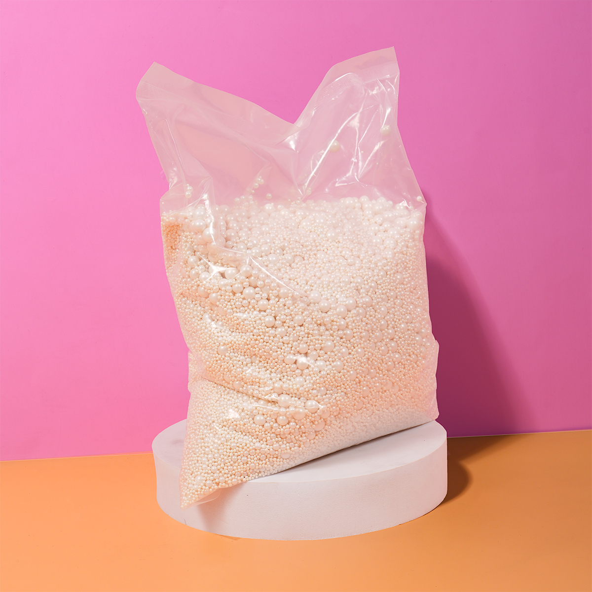 SPRINKS Pro Series - PEARL WHITE BUBBLE BUBBLE Sprinkles 2kg