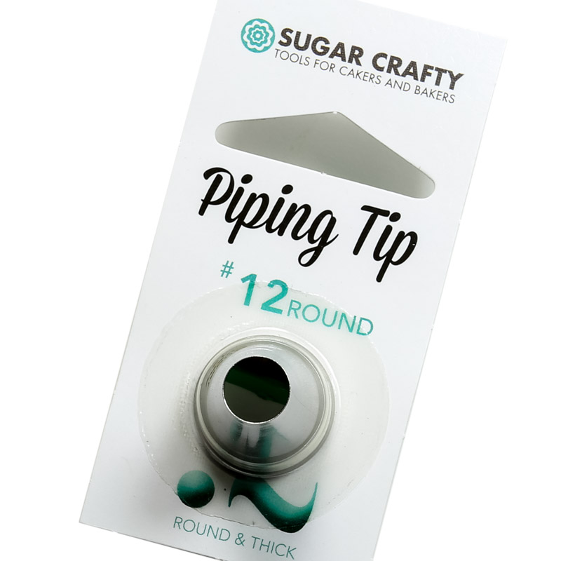Sugar Crafty Round Icing Tip 12