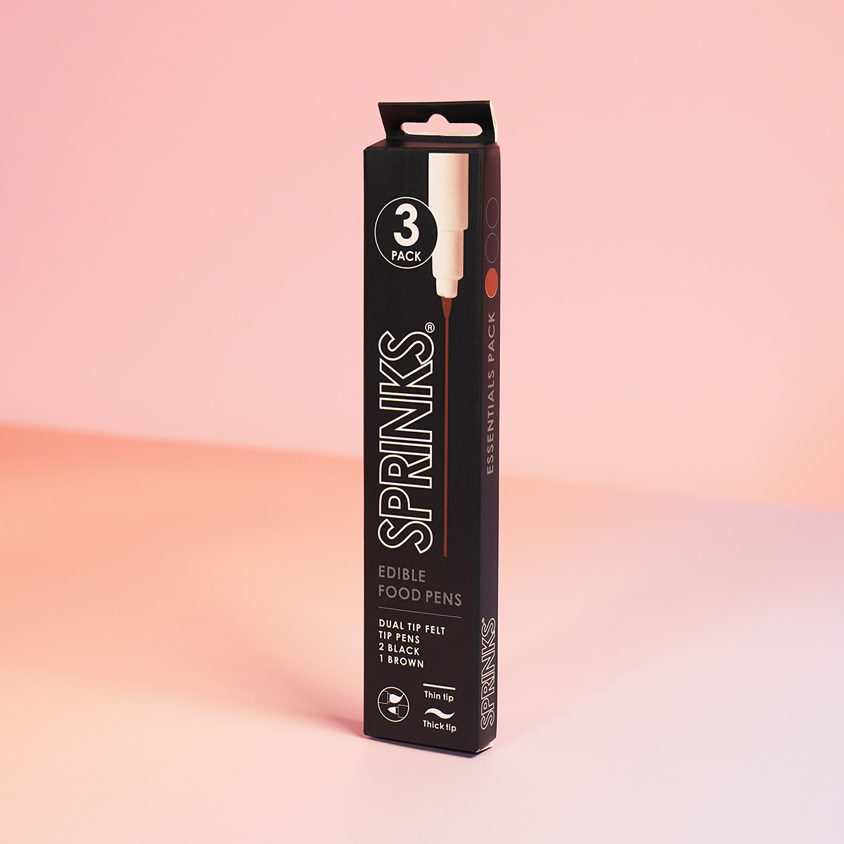 SPRINKS Edible Food Pen Set - ESSENTIALS PACK (Pack of 3)