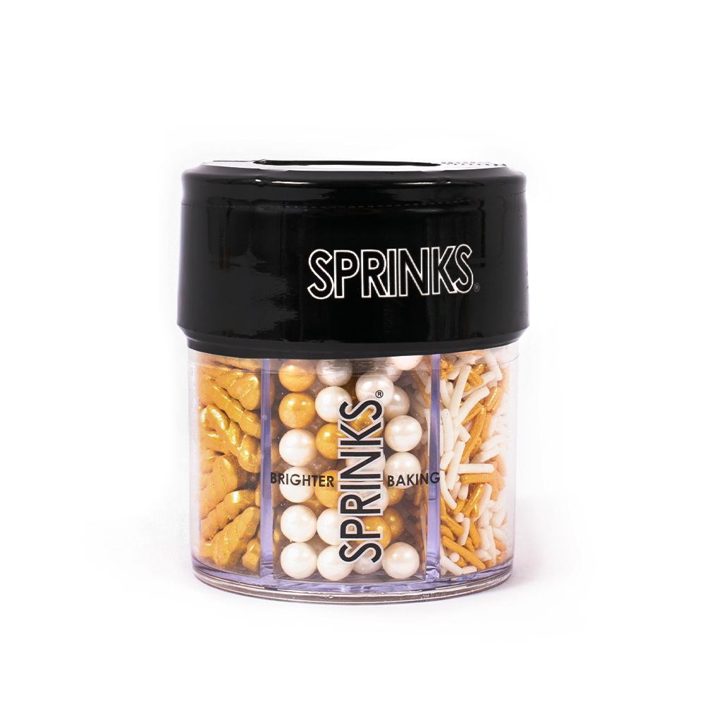 GOLD DREAMS 6 Cell Sprinkles (85g) - by Sprinks