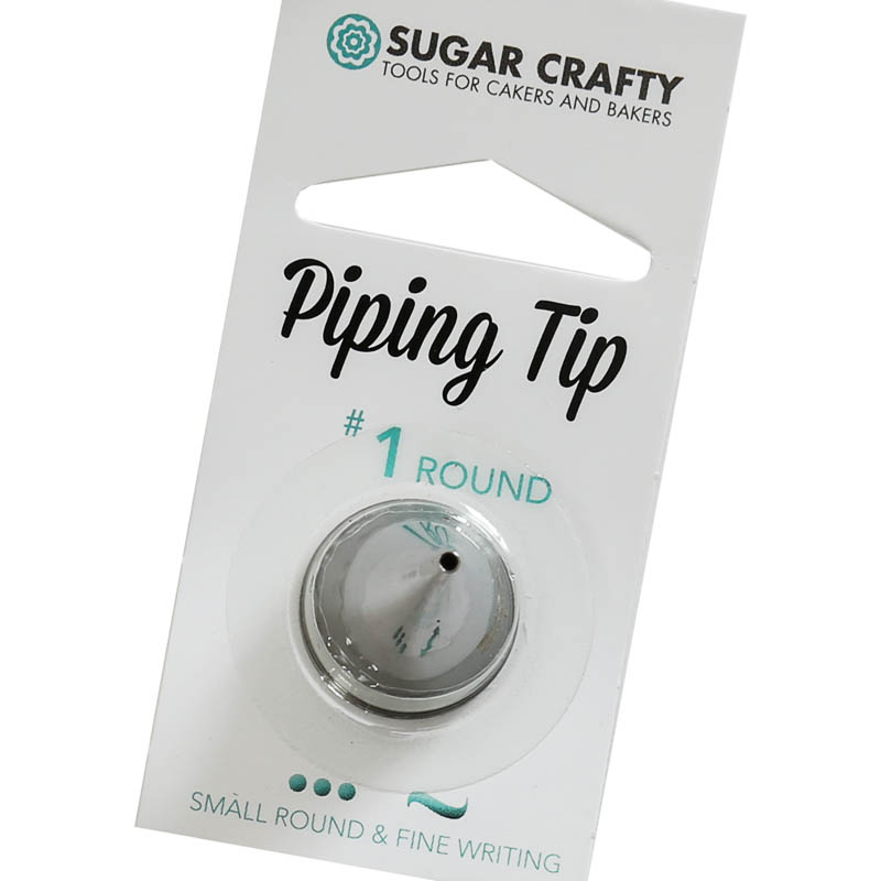 Sugar Crafty Round Icing Tip 1