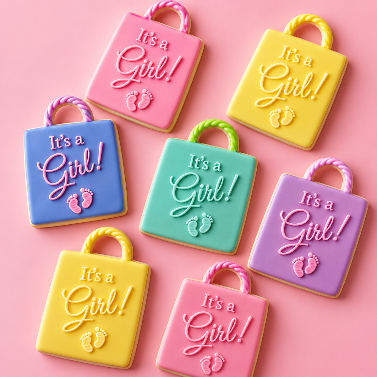 COO KIE Embosser Stamp - IT\'S A GIRL