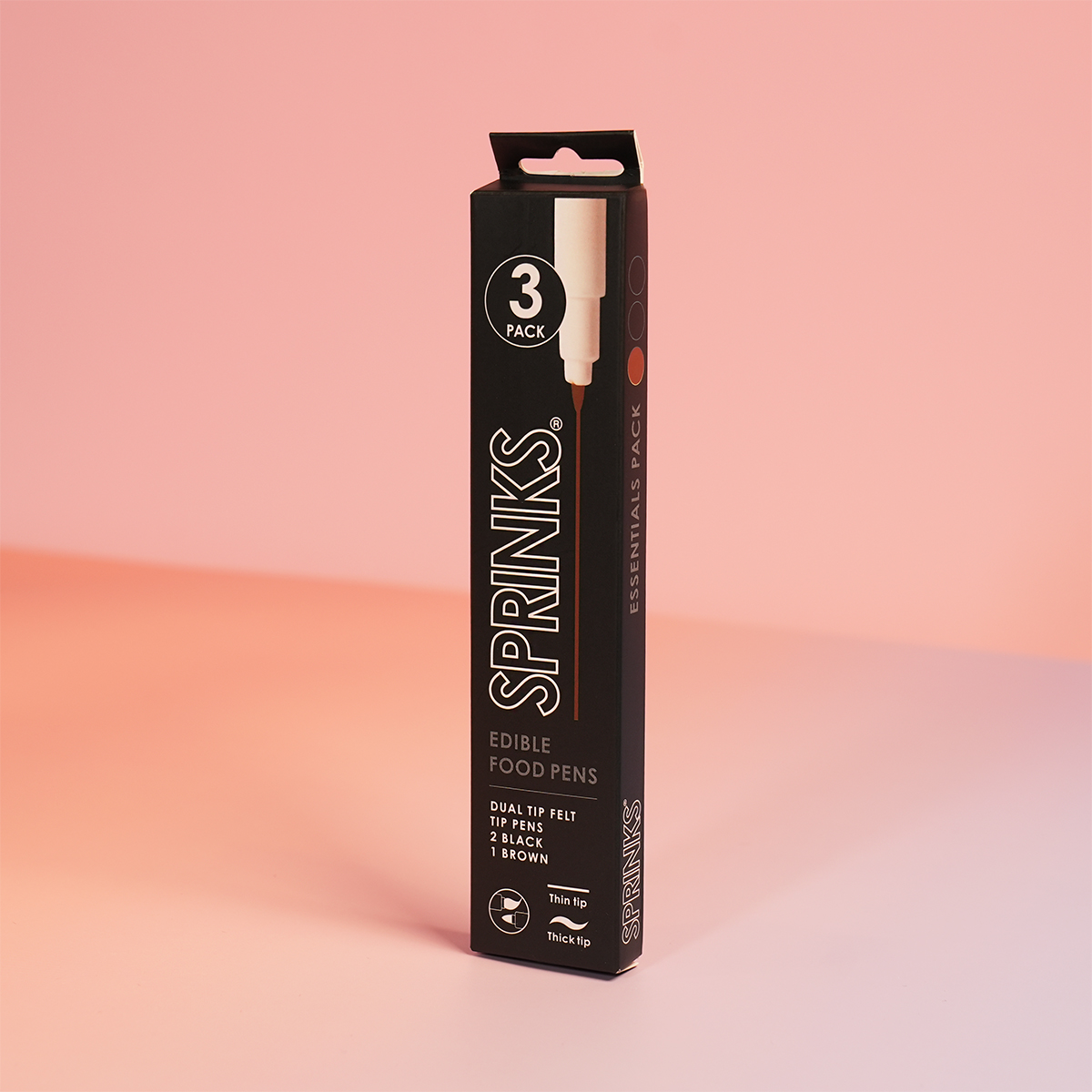 SPRINKS Edible Food Pen Set - ESSENTIALS PACK (Pack of 3)