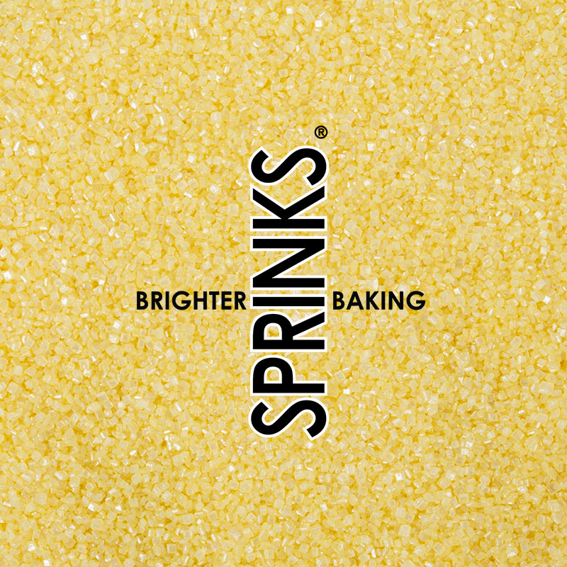 500g SHIMMERING GOLD Sanding Sugar - by Sprinks